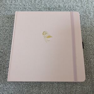 Archer & Olive 8x8 dot journal pink